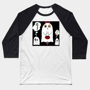 Ghosts Baseball T-Shirt